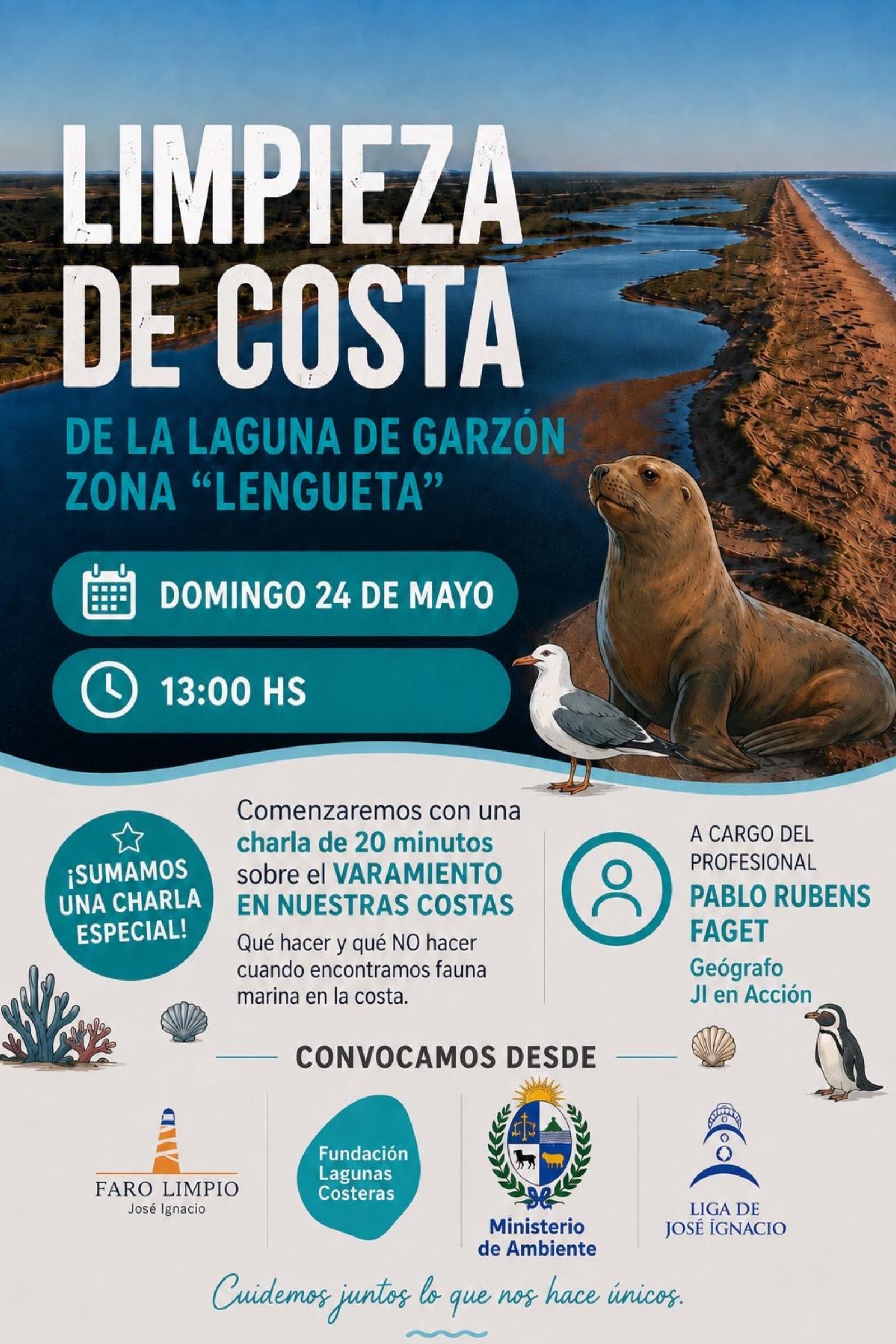 Limpieza de la costa